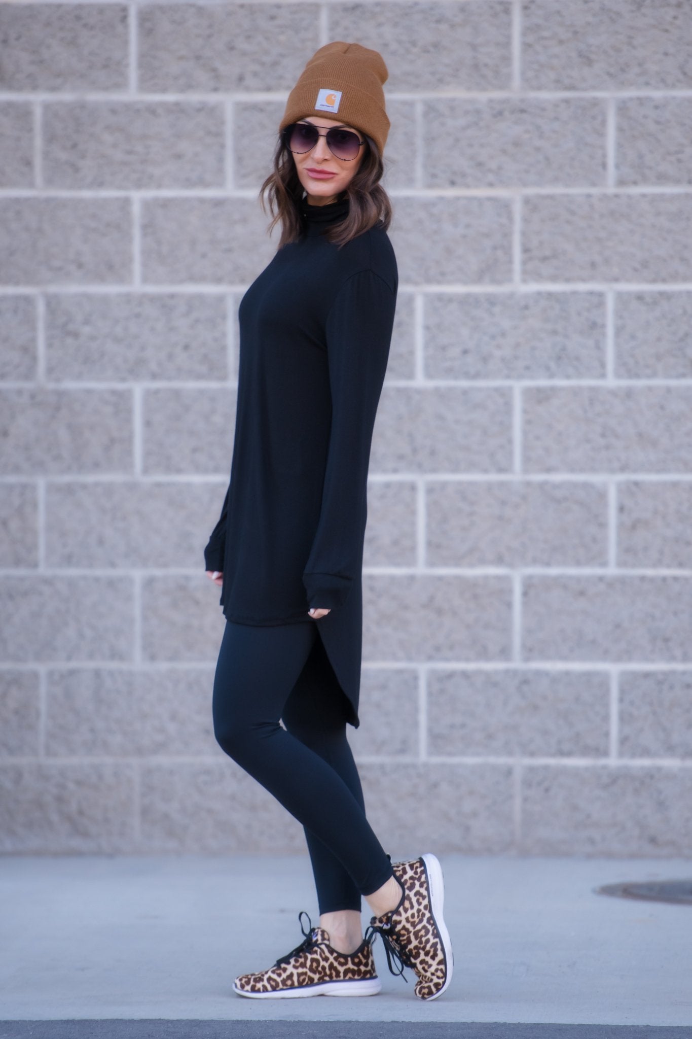Brigitte Brianna Shirttail Tunic
