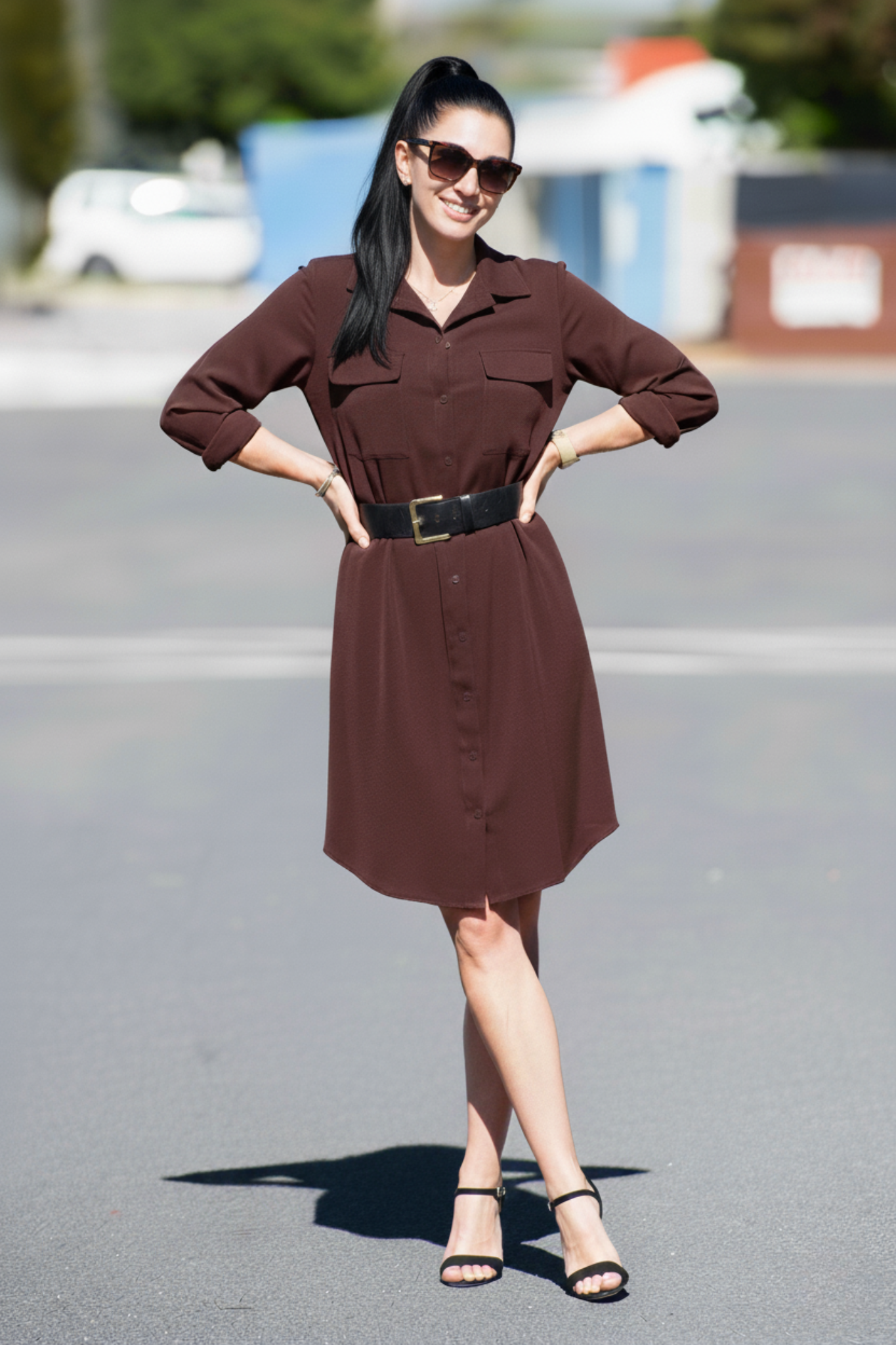 Brigitte Brianna Shirt Dress