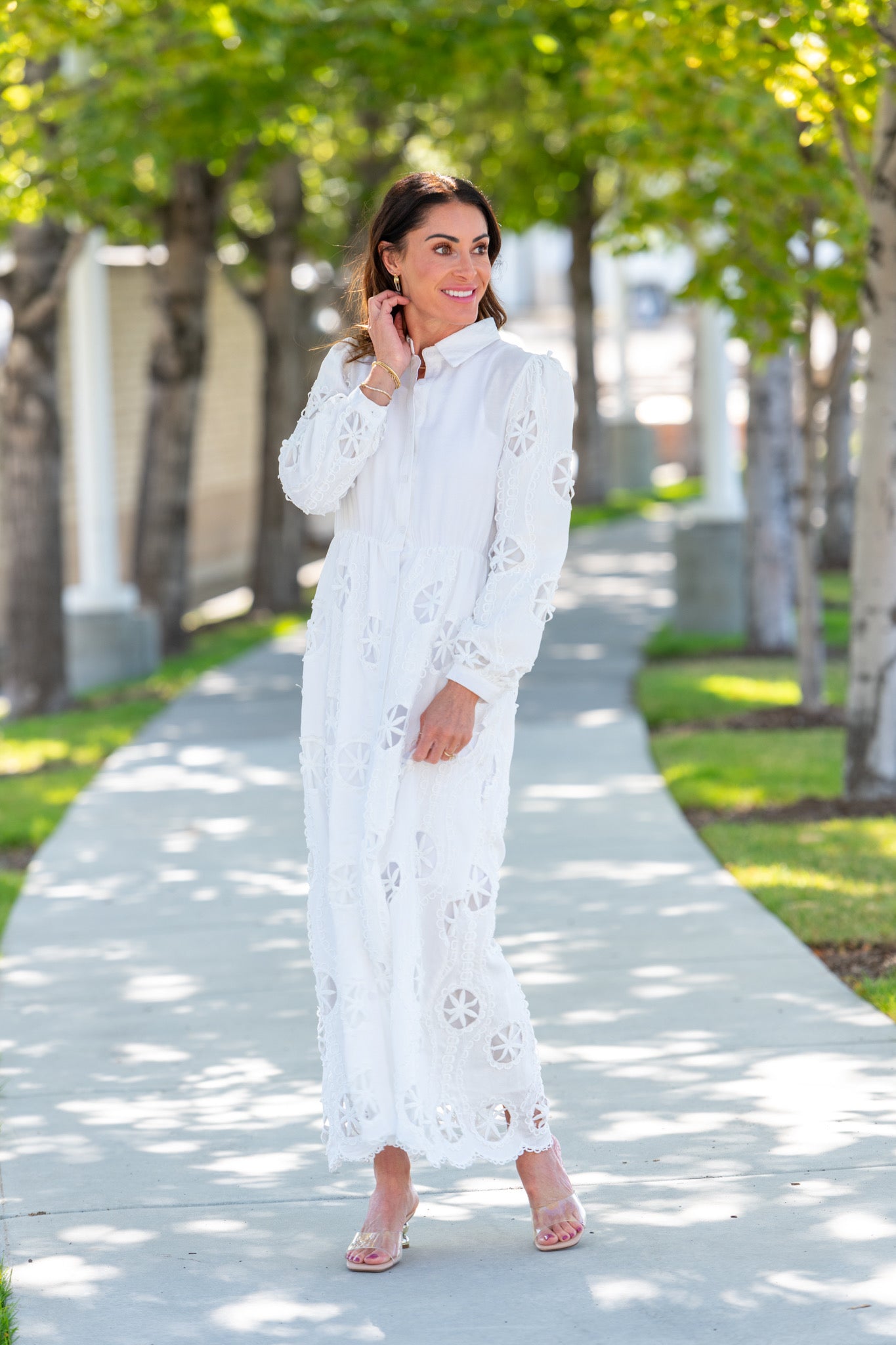 Lavonne Lace Maxi Dress