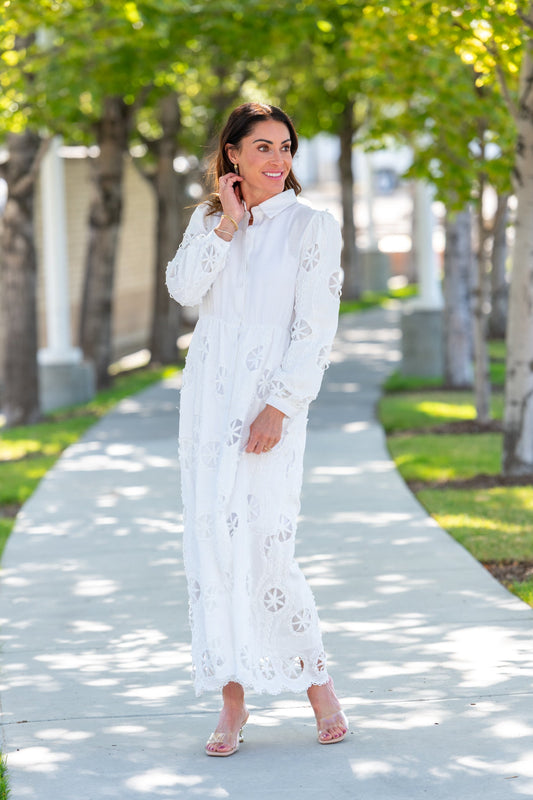 Lavonne Lace Maxi Dress
