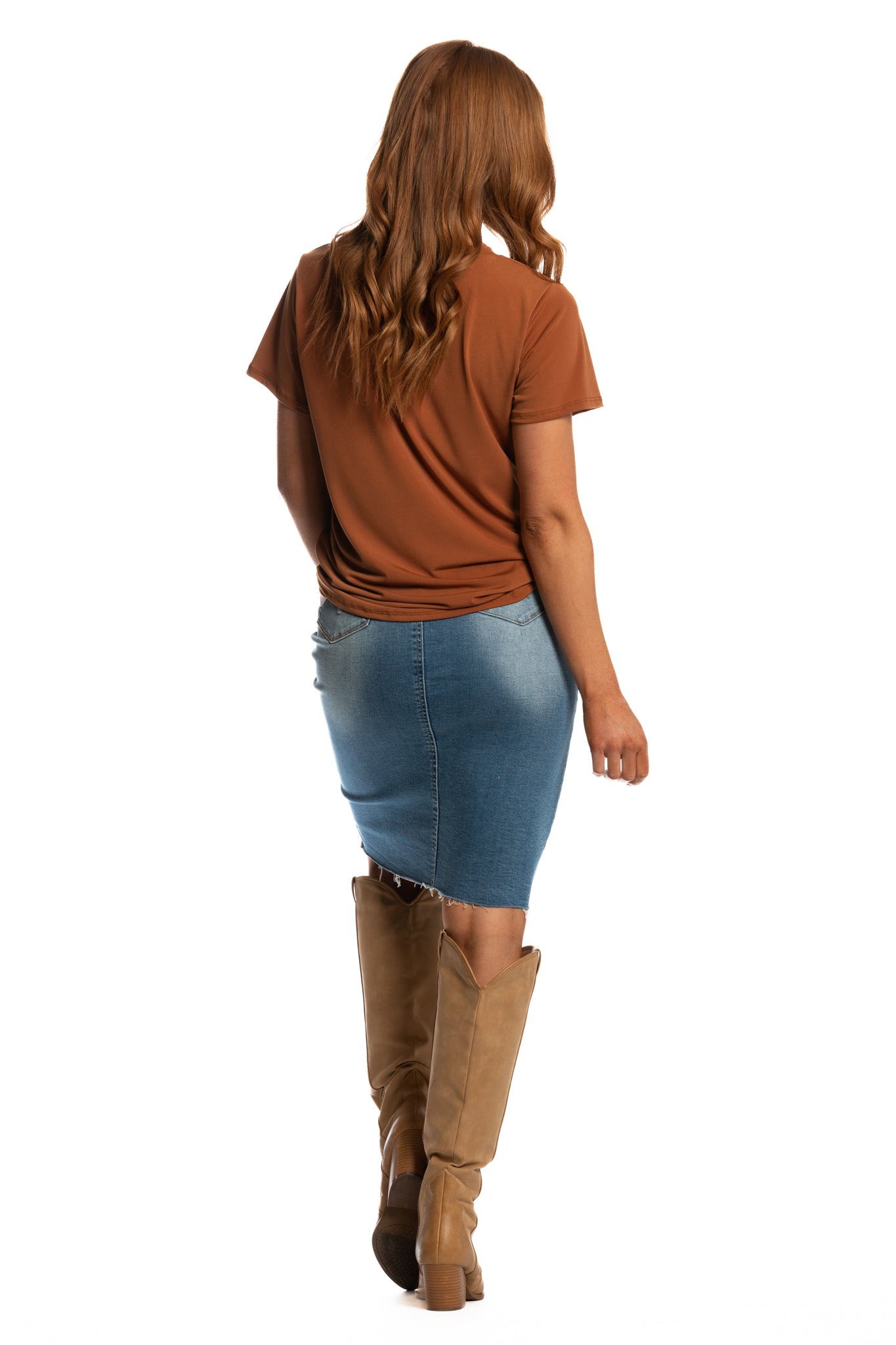 Brigitte Brianna Crew Neck Tee