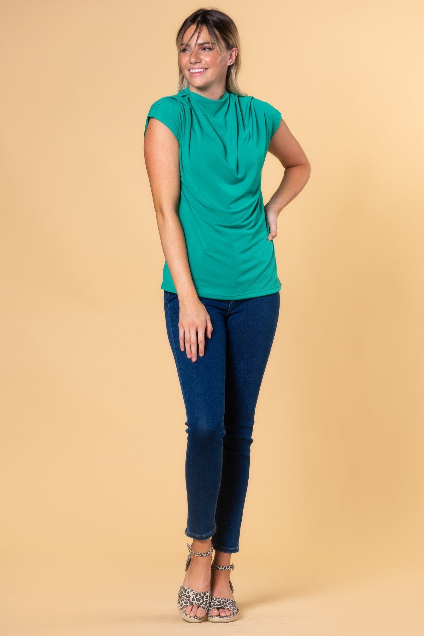 Brigitte Brianna Cascade Top