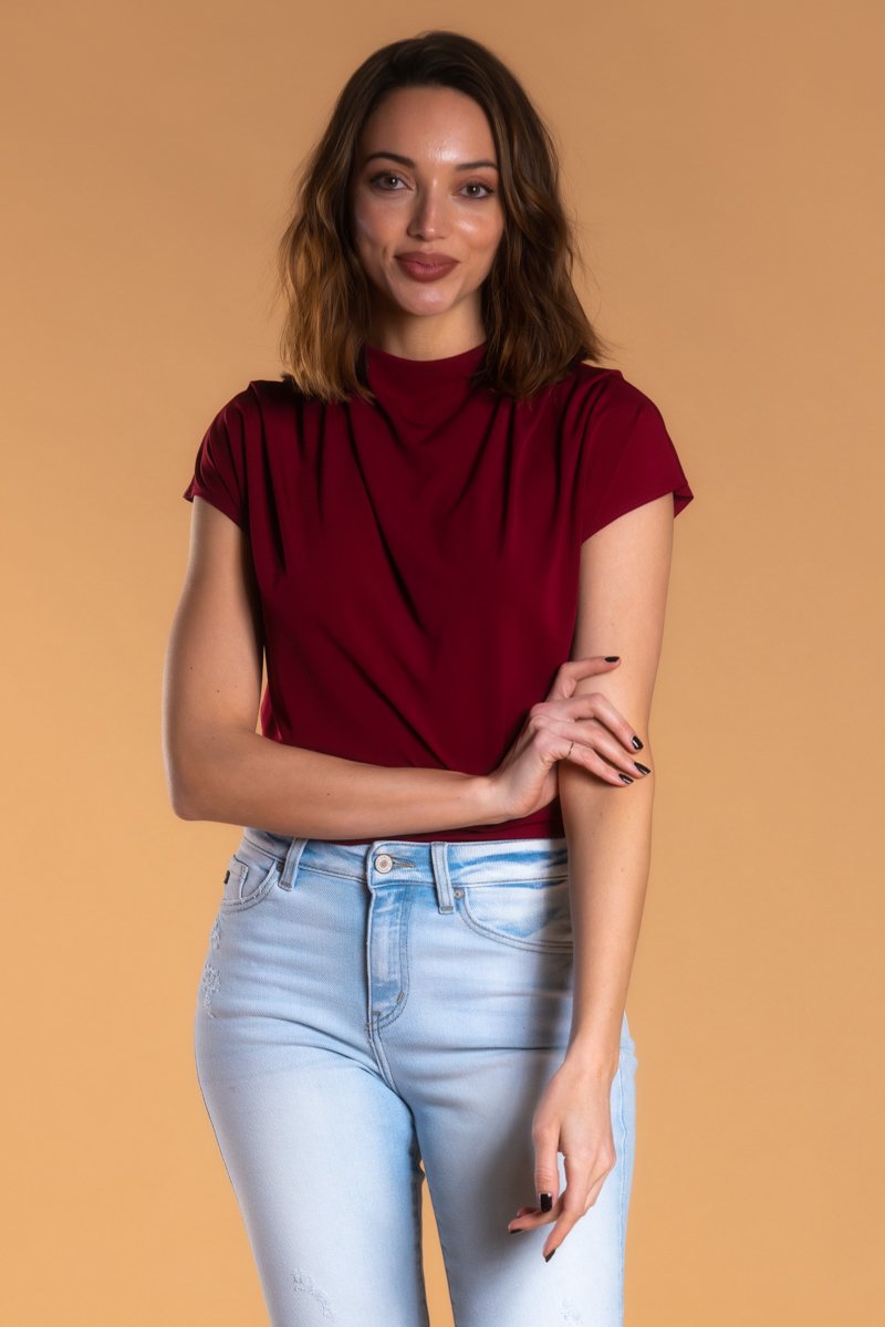 Brigitte Brianna Cascade Top