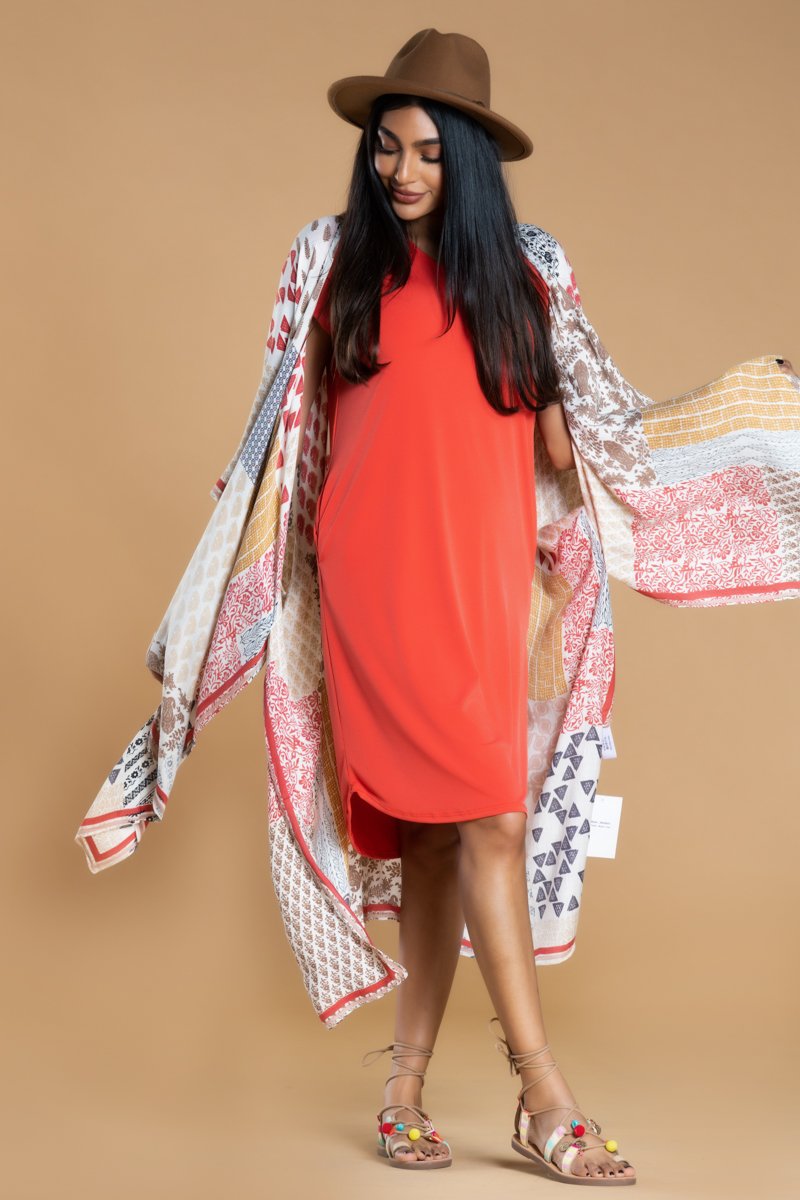 Brigitte Brianna Day to Day Pocket Dress