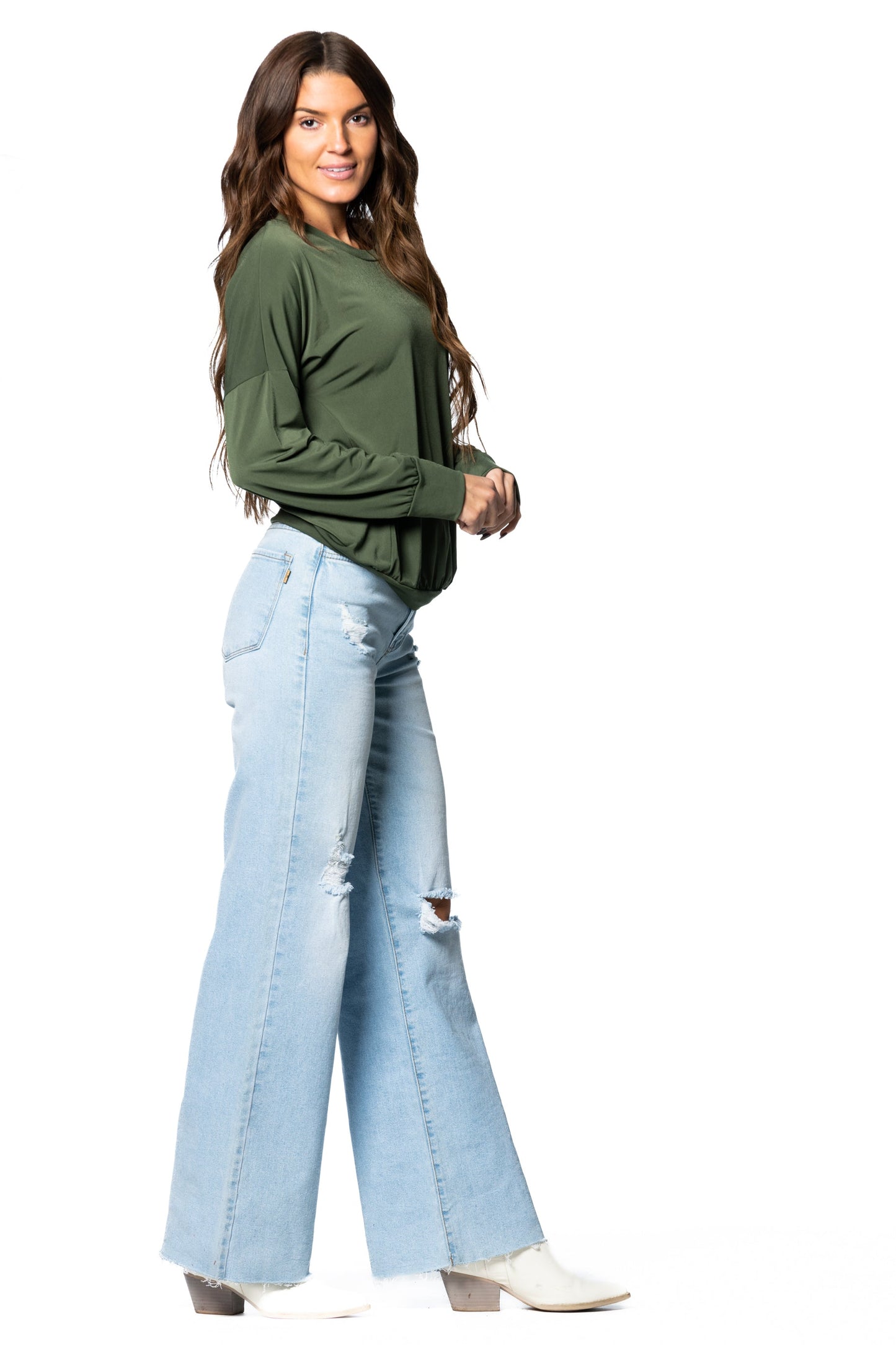 Brigitte Brianna Easy Day Top