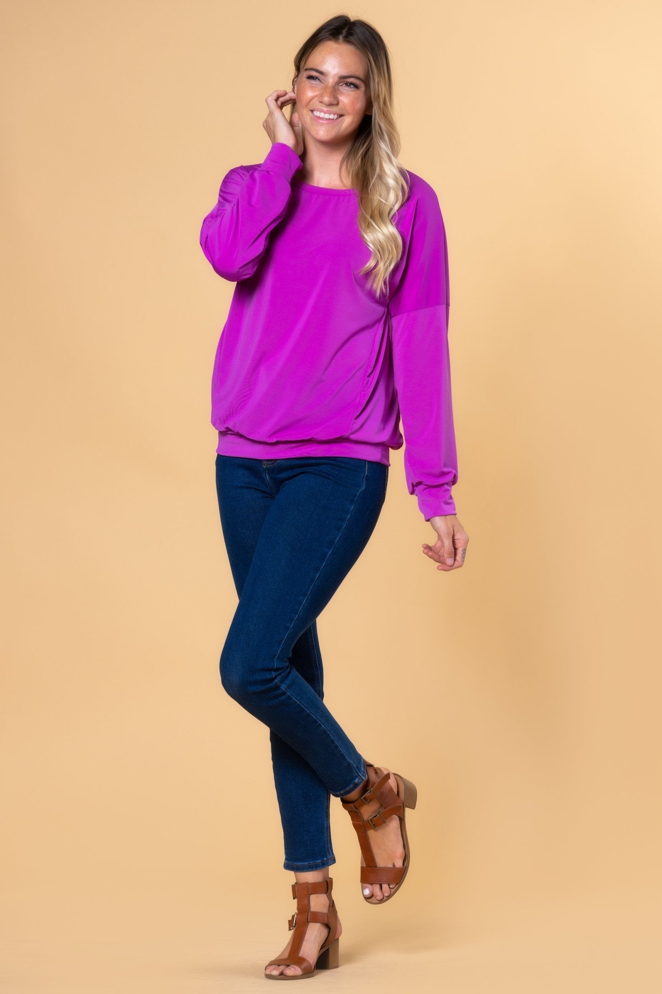 Brigitte Brianna Easy Day Top